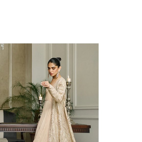 ORGANZA EMBROIDERED JACKET WITH MAXI - Picture 3 of 3